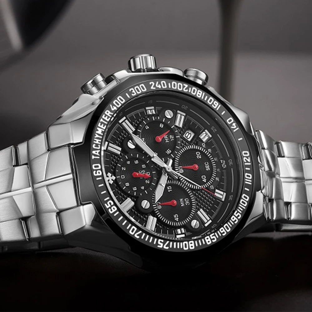 Top Brand Luxury Watches For Men Fashion Quartz Men Waterproof