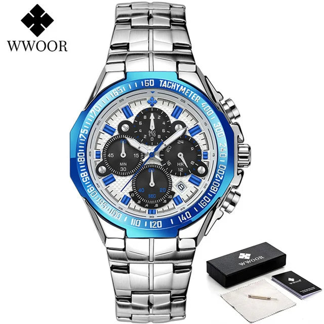 Top Brand Luxury Watches For Men Fashion Quartz Men Waterproof