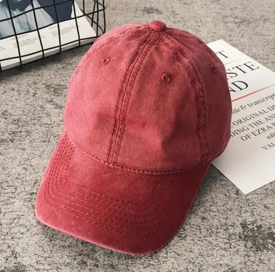 Unisex Cotton Baseball Cap