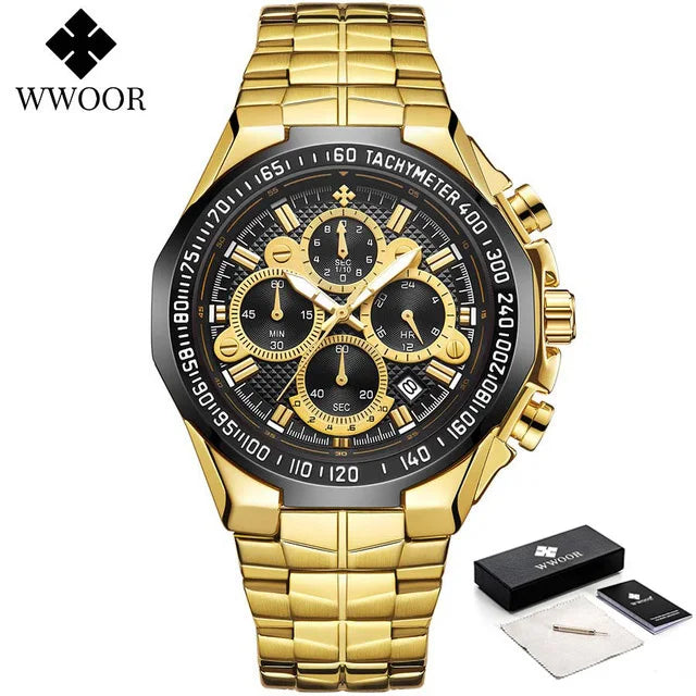 Top Brand Luxury Watches For Men Fashion Quartz Men Waterproof