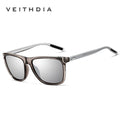 VEITHDIA Unisex Retro Aluminum Polarized  Sunglasses