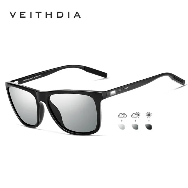 VEITHDIA Unisex Retro Aluminum Polarized  Sunglasses