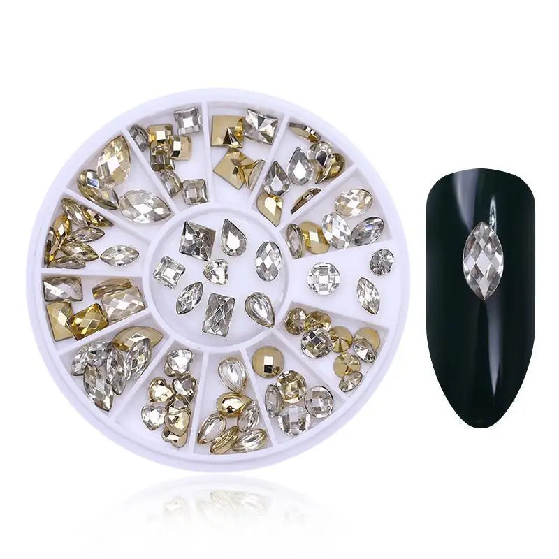 Nail art glitter Crystal & gems decoration accessories