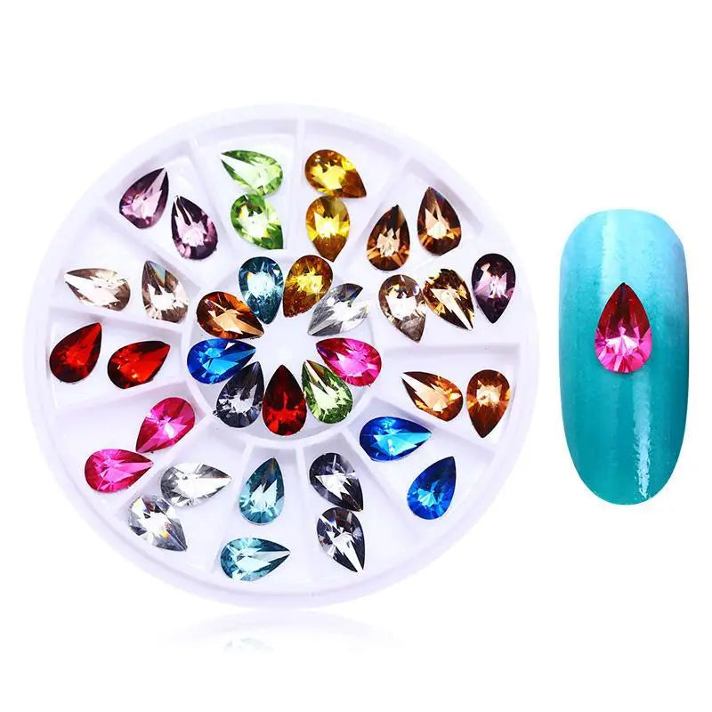 Nail art glitter Crystal & gems decoration accessories