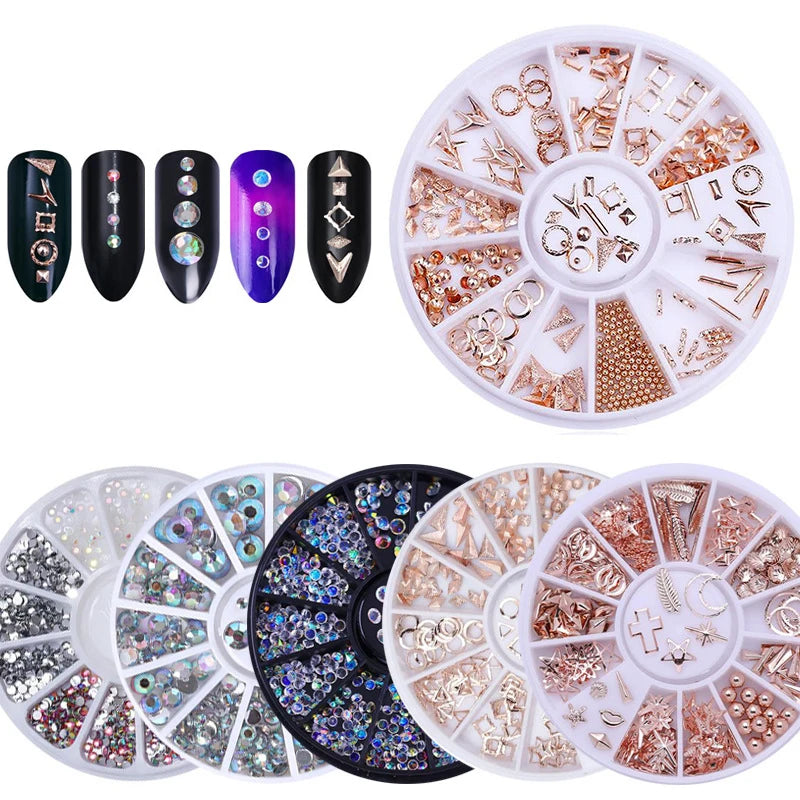 Nail art glitter Crystal & gems decoration accessories