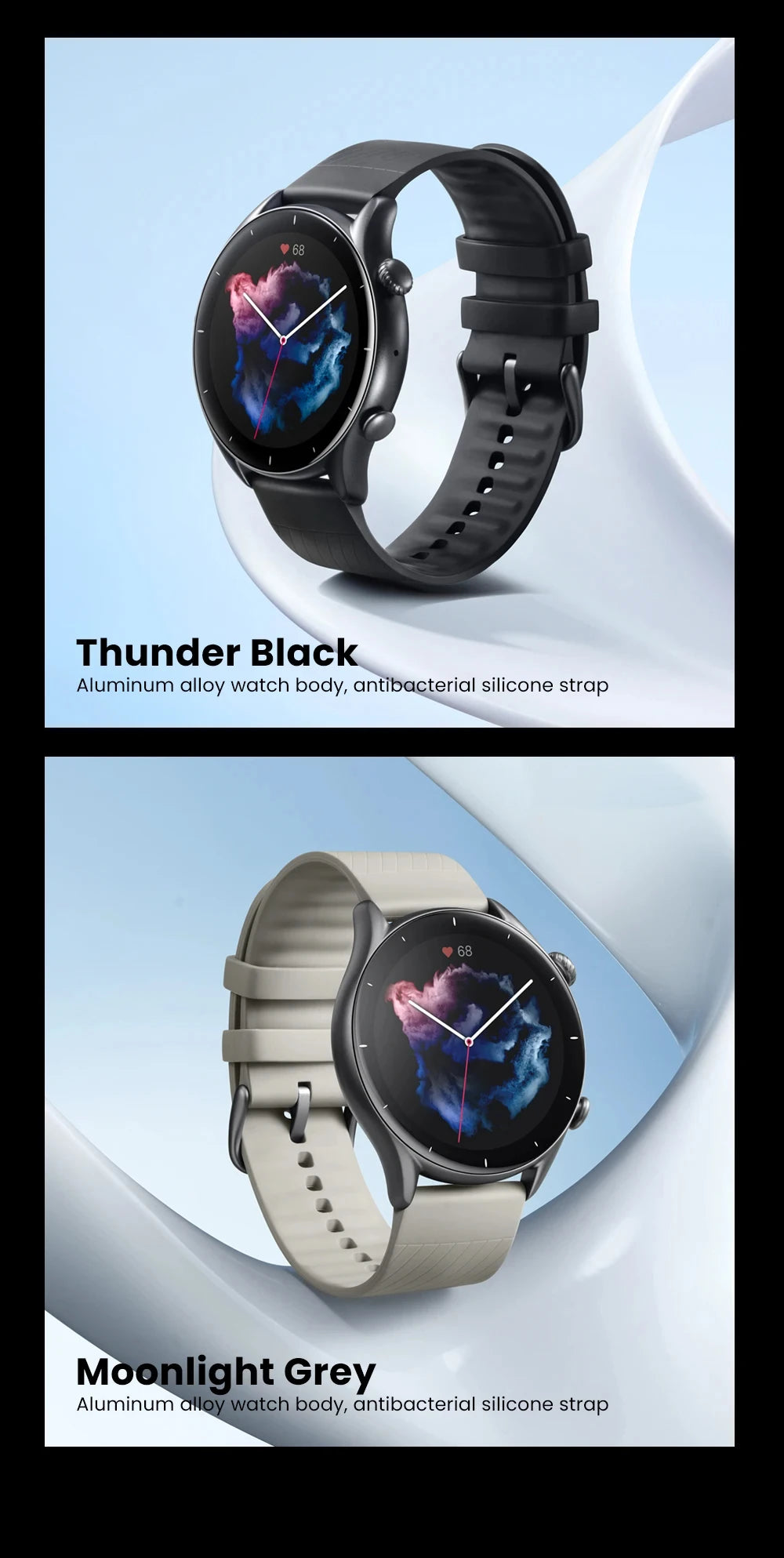 Amazfit GTR 3 Smart Watch – Alexa Built-in, 21-Day Battery