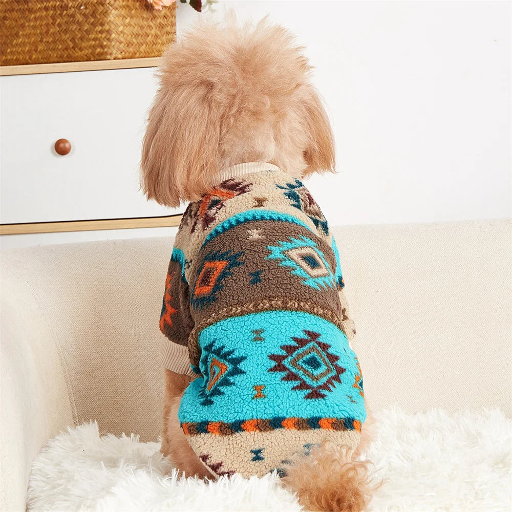Print Puppy Dog Sweater