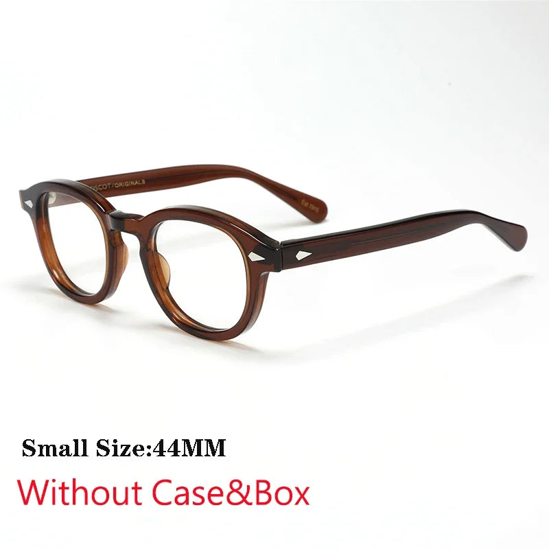 Johnny Depp Style Men's  Glasses Transparent Lens