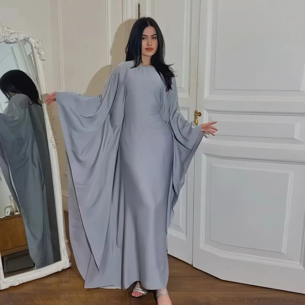 Butterfly Sleeve Satin For Women Kebaya