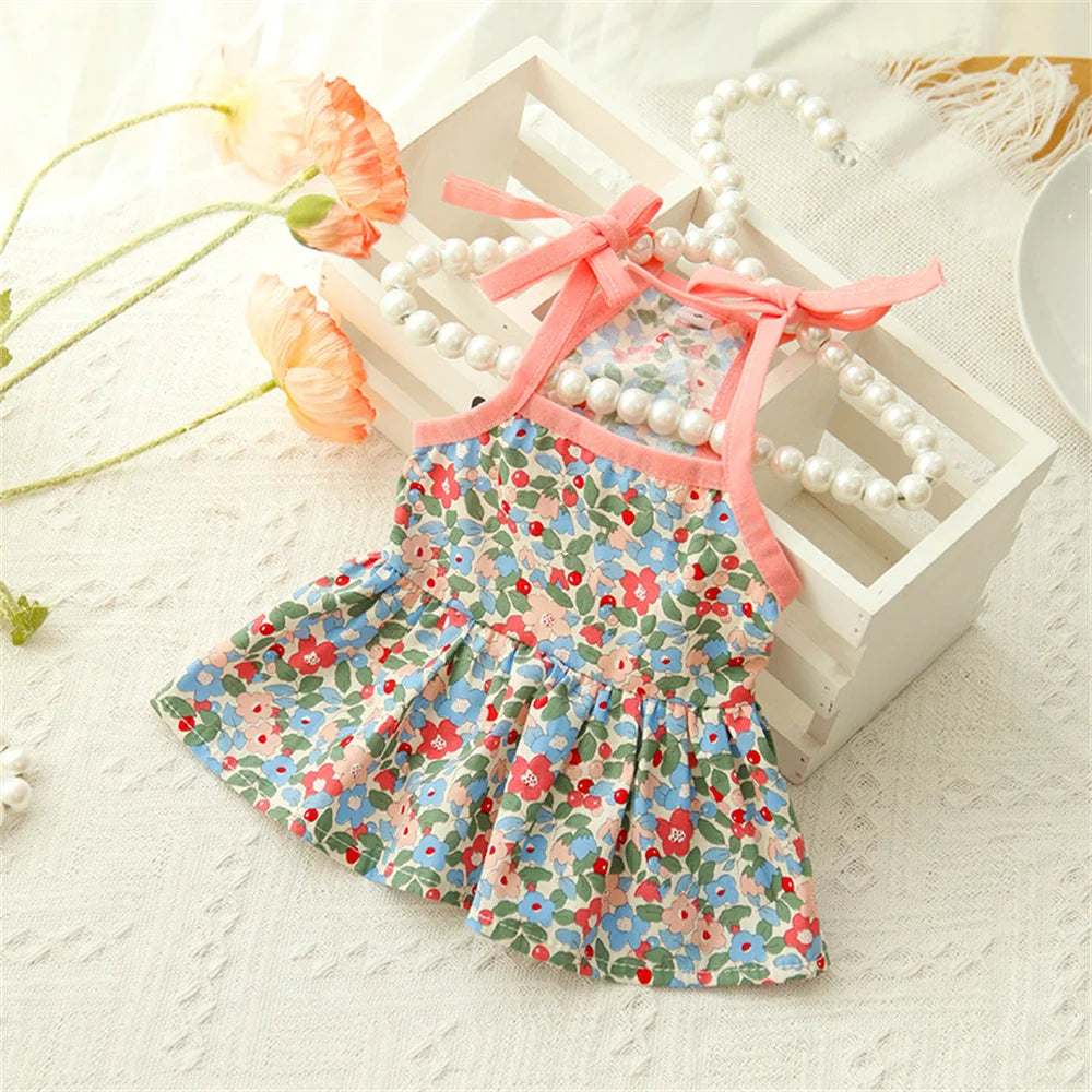 Cats Cotton Summer  Skirt Dresses