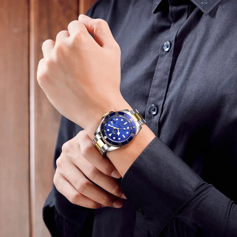 Automatic Luxury Watches for Men Stainless Steel