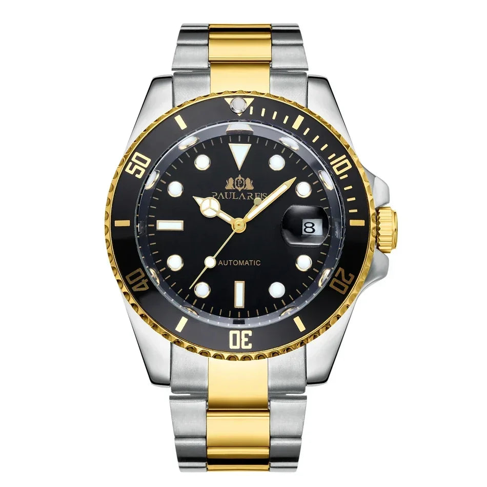 Automatic Luxury Watches for Men Stainless Steel