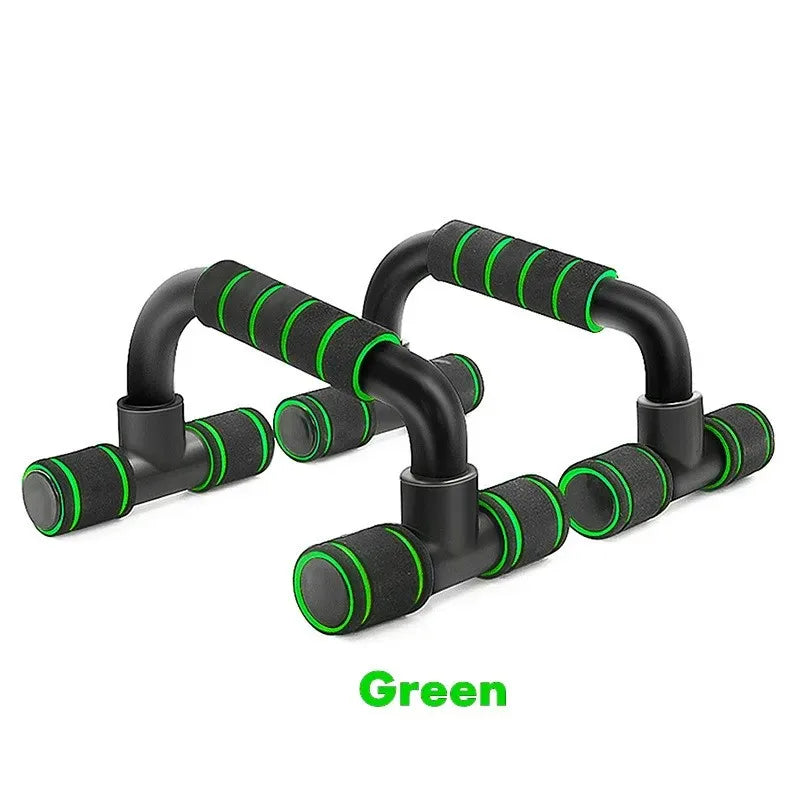 U-Shaped Push-Up Bars with Foam Grip (Home Gym Muscle Training)