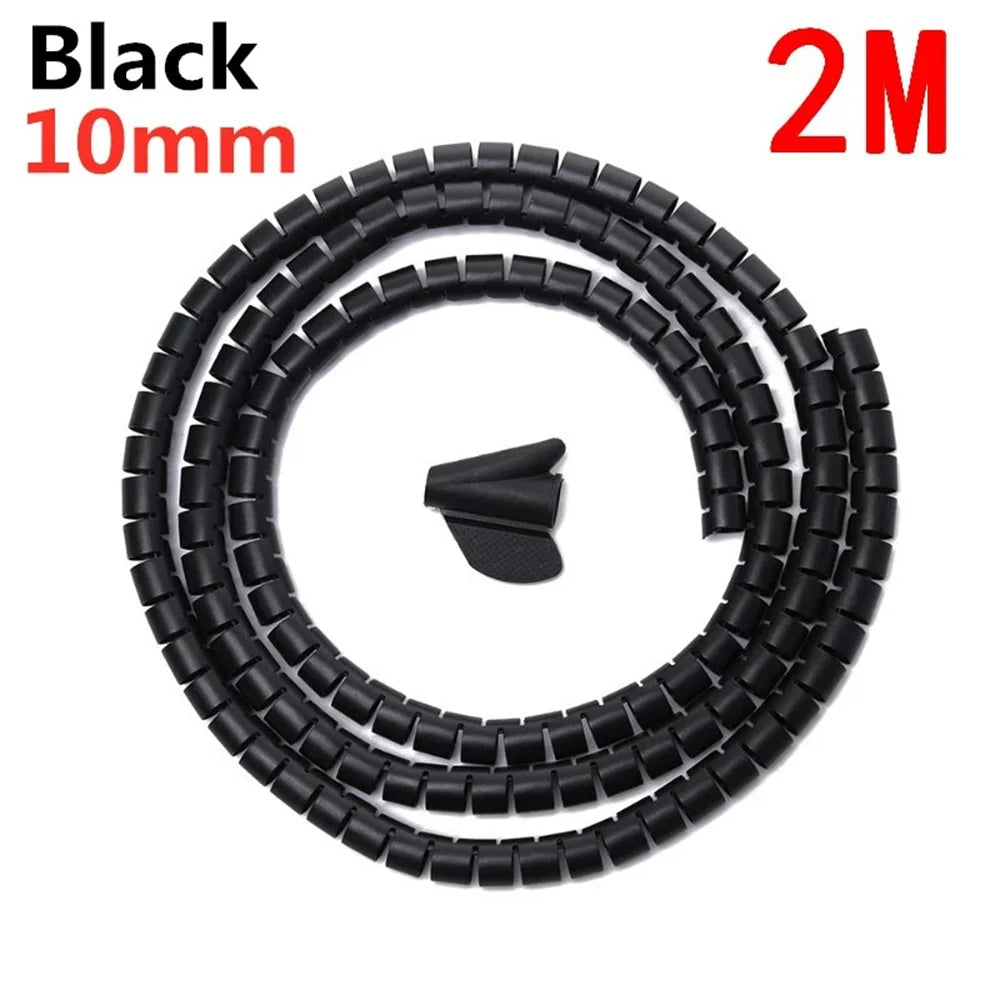 2M Flexible Spiral Cable Protector