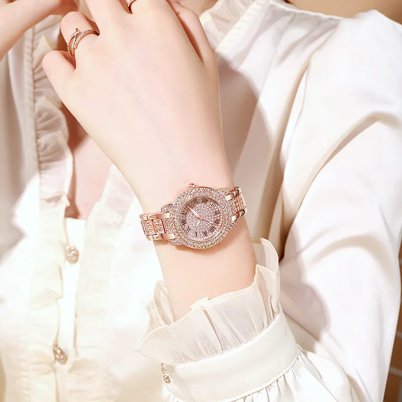 Luxury Waterproof Diamond Women's Quartz Watches