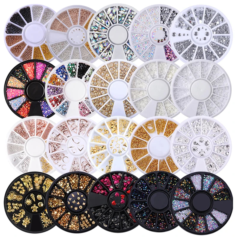 Nail art glitter Crystal & gems decoration accessories