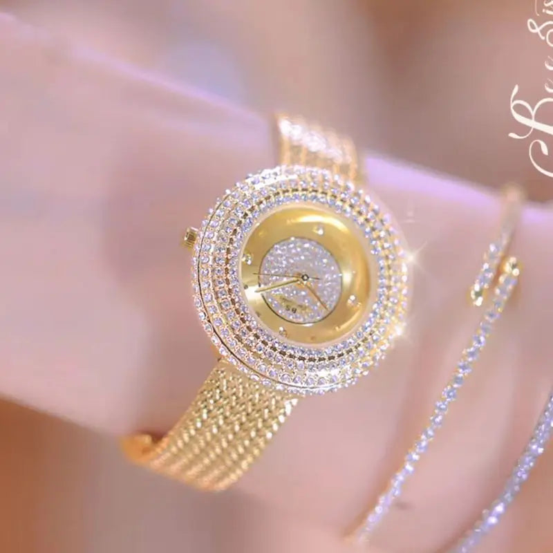 Luxury waterproof watch for women