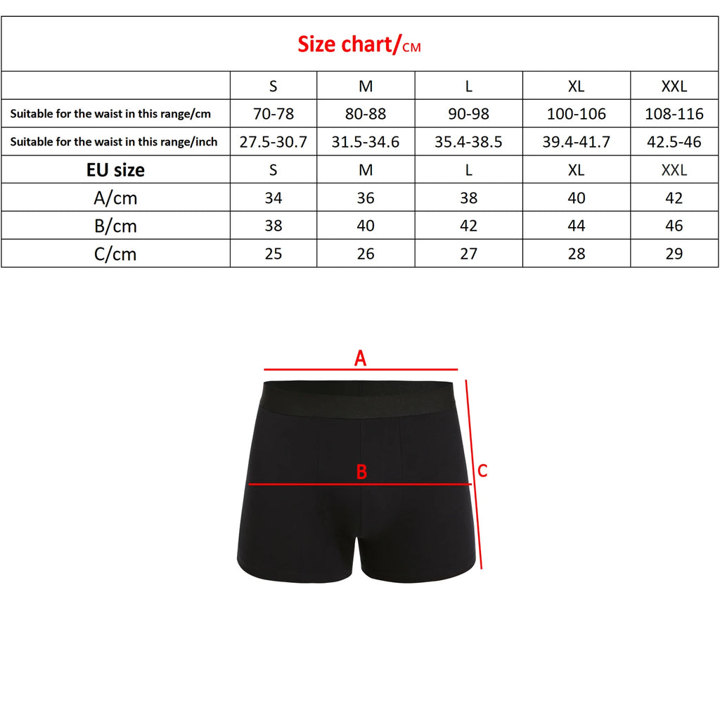 6-Pack Men’s Cotton Boxer Briefs – Luxury Underwear Set