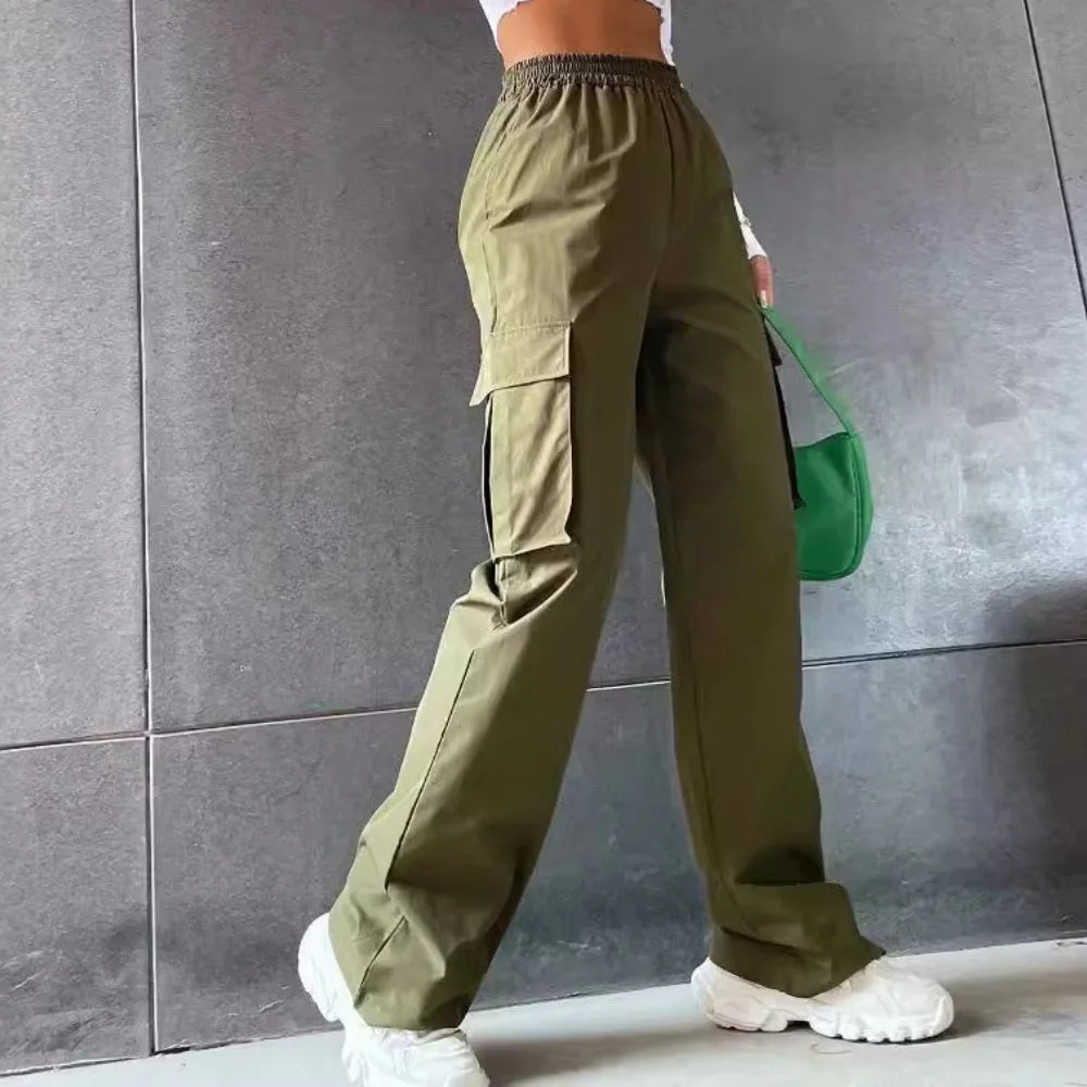 Women’s High-Waist Baggy Cargo Pants