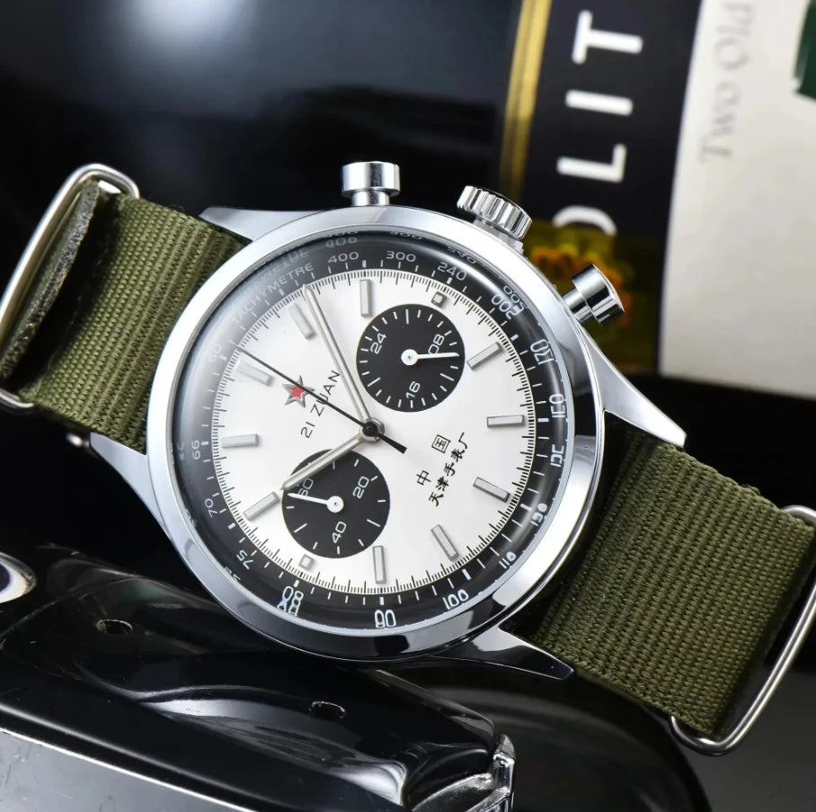 Men's automatic  watches 1963 pilot watch 42mm waterproof retro