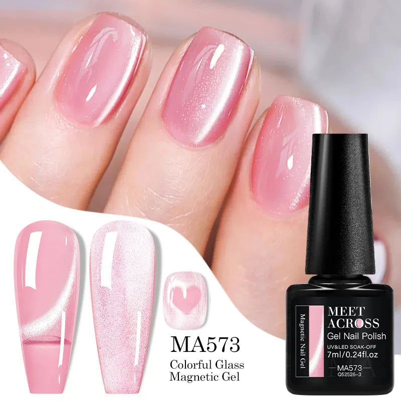Cat Eye Gel Polish Spring Popular Magnetic Gel Nail