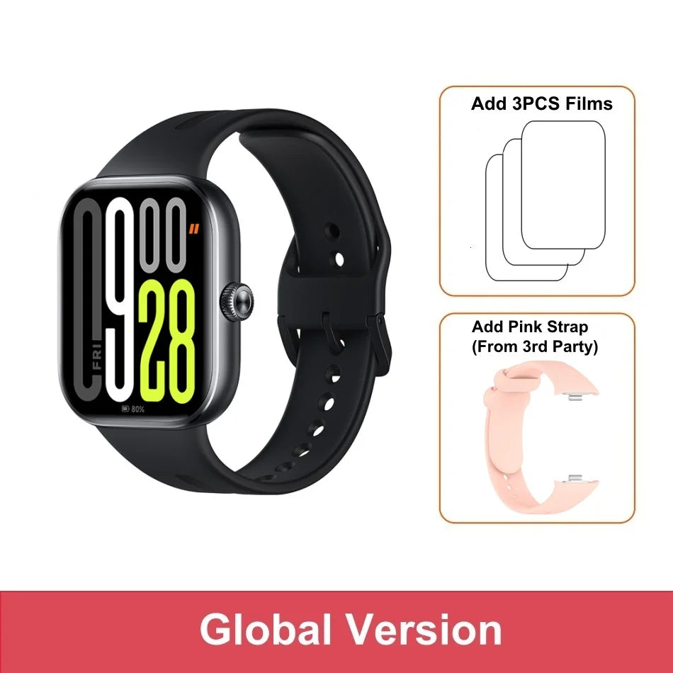 Xiaomi Redmi Watch 5 – AMOLED display smartwatch with 150+ sports modes, long battery life, and health monitoring features.