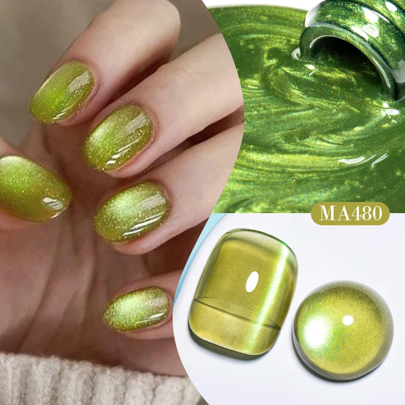 Cat Eye Gel Polish Spring Popular Magnetic Gel Nail