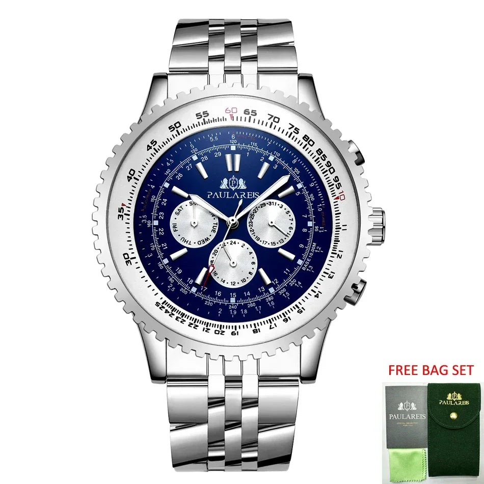 Automatic Fashion Watches for Men 50mm