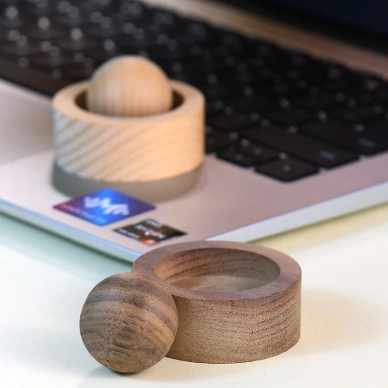 Wooden Essential Oil Diffuser (1 or 3 pcs) – Natural Fragrance for Home, Car & Décor