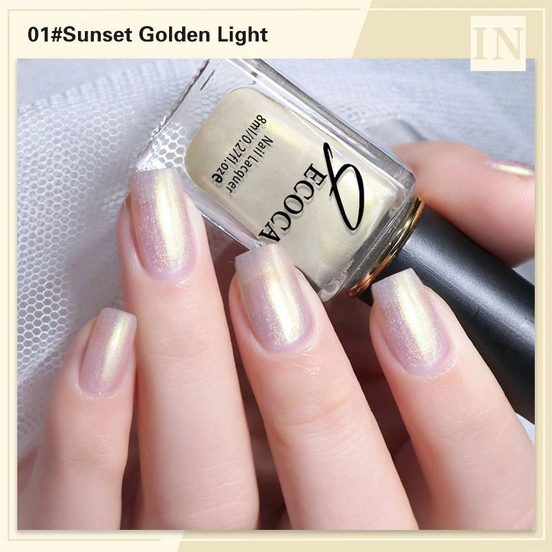 Laser Glitter Nail Polish Rainbow 8ml