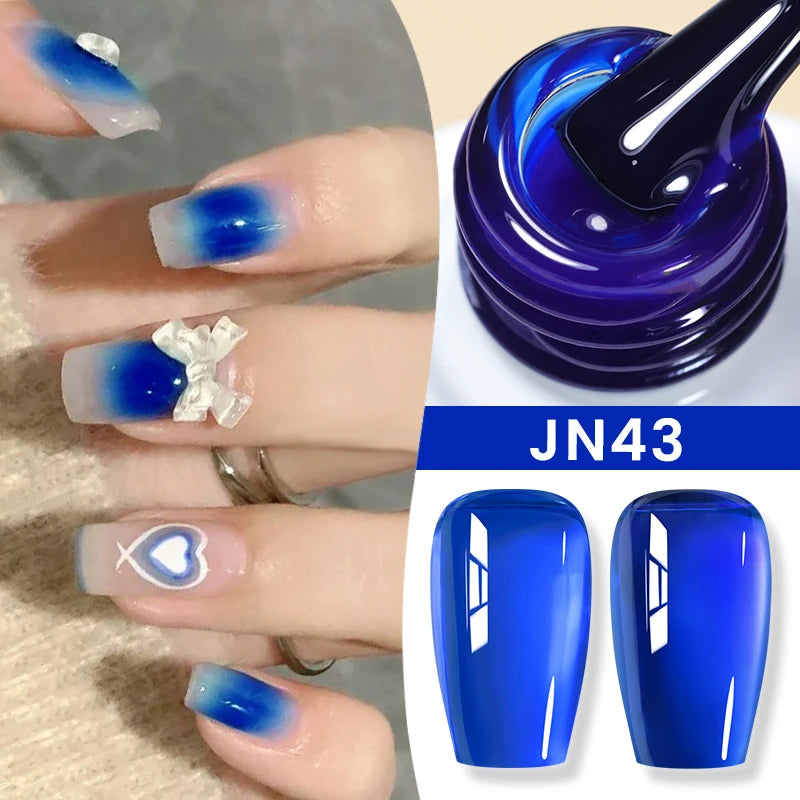 BORN PRETTY 10ml Jelly Nude Gel Nail Polish 50 Colors