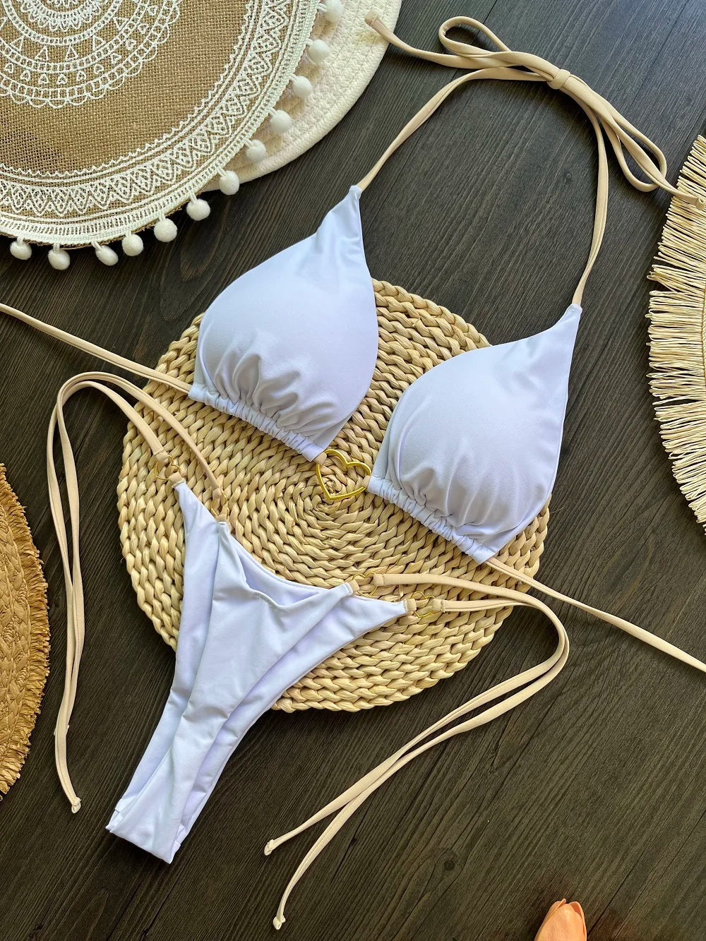 Sexy Halter Bikini Set Swimsuit Two-piece