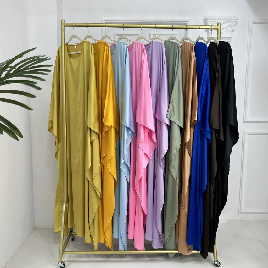 Butterfly Sleeve Satin For Women Kebaya