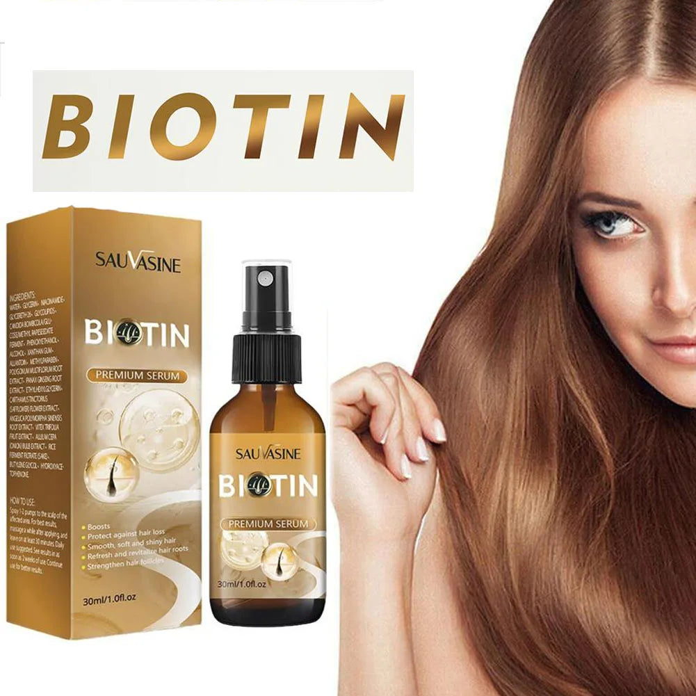 Biotin Hair Thickening Serum For Hair Growth And Volume