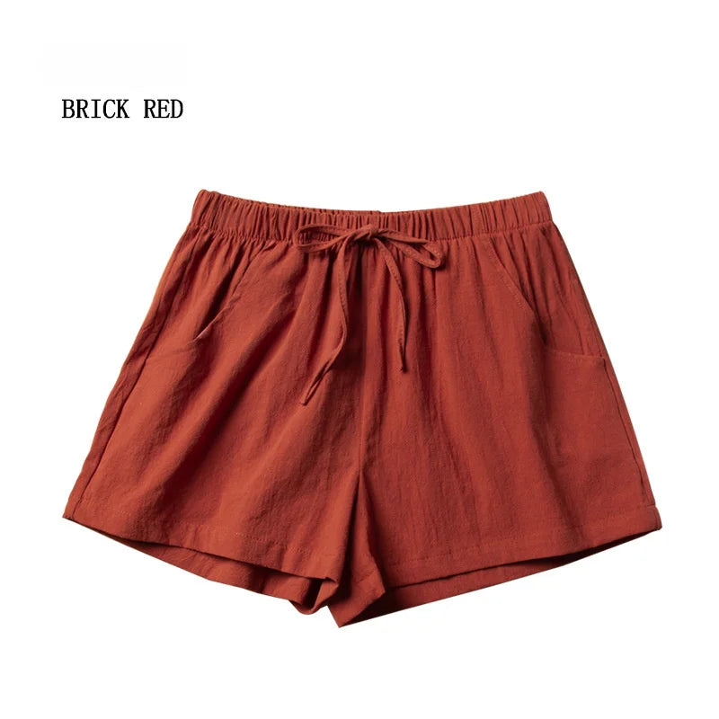 Casual Women's Gym Shorts High Waisted