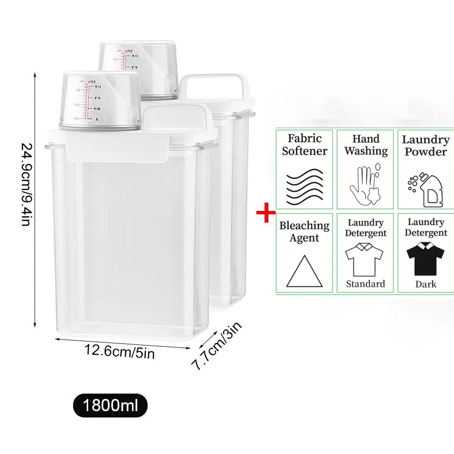 Refillable Dispenser – 1100/1800/2300ml with Labels