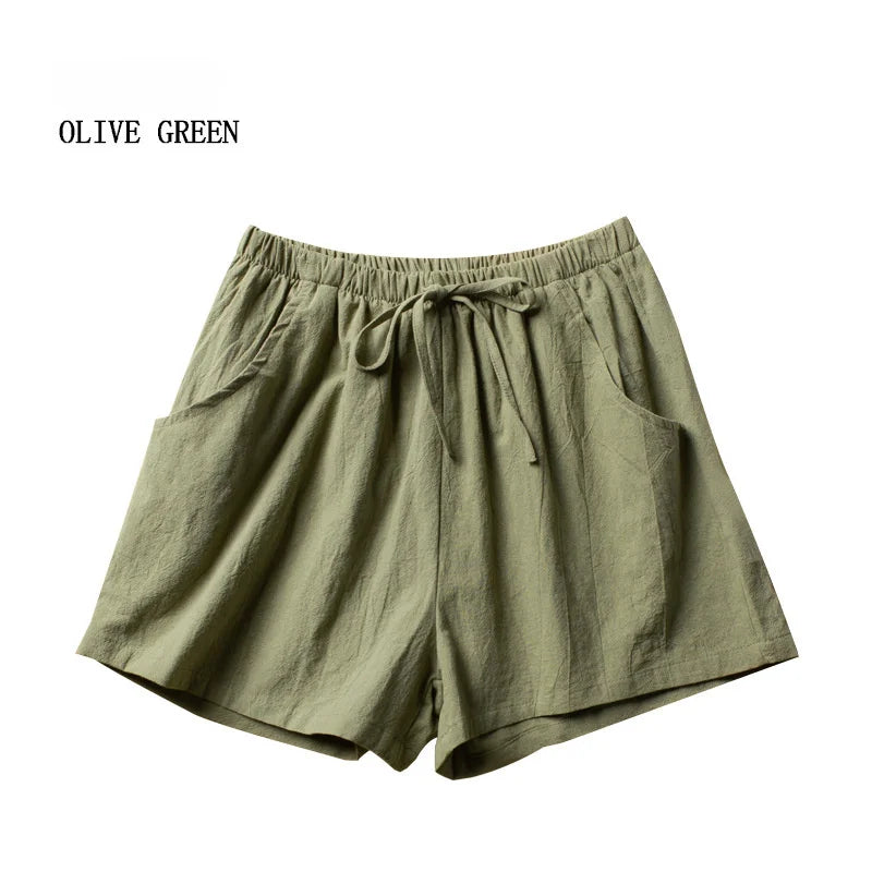 Casual Women's Gym Shorts High Waisted