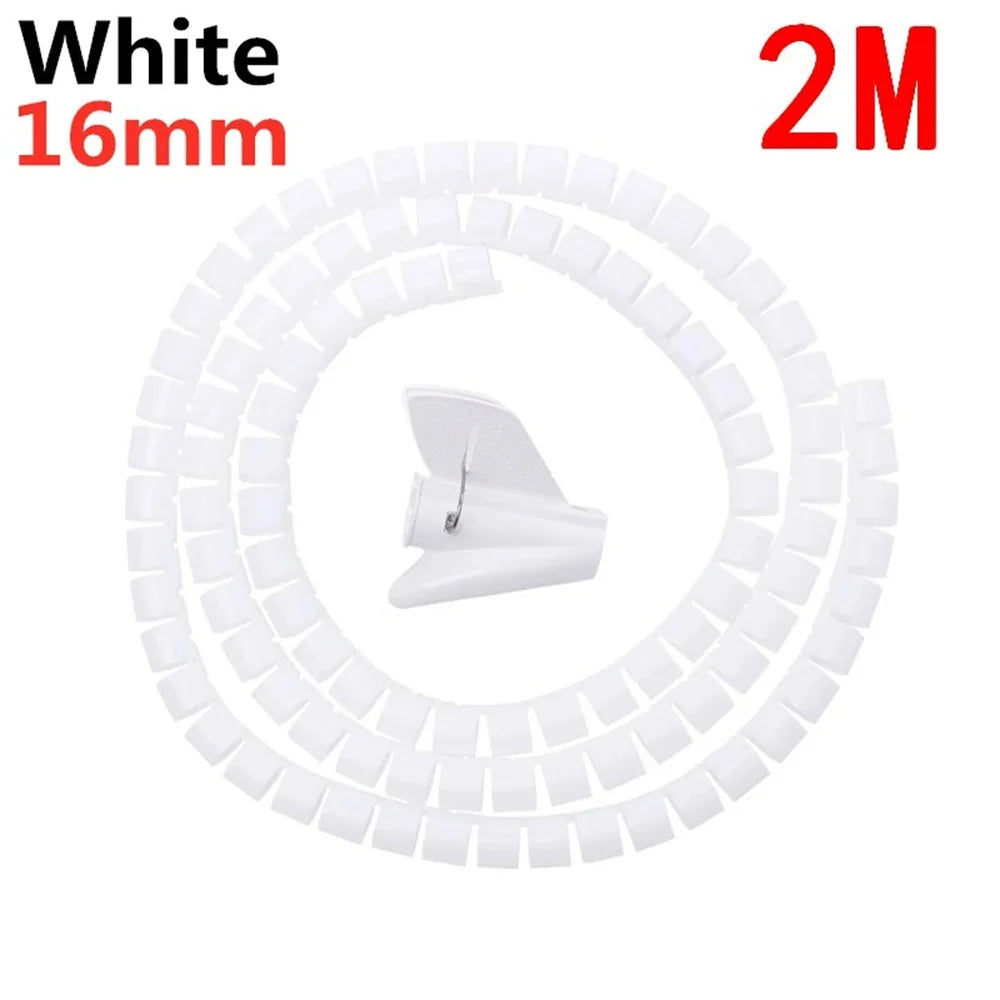 2M Flexible Spiral Cable Protector
