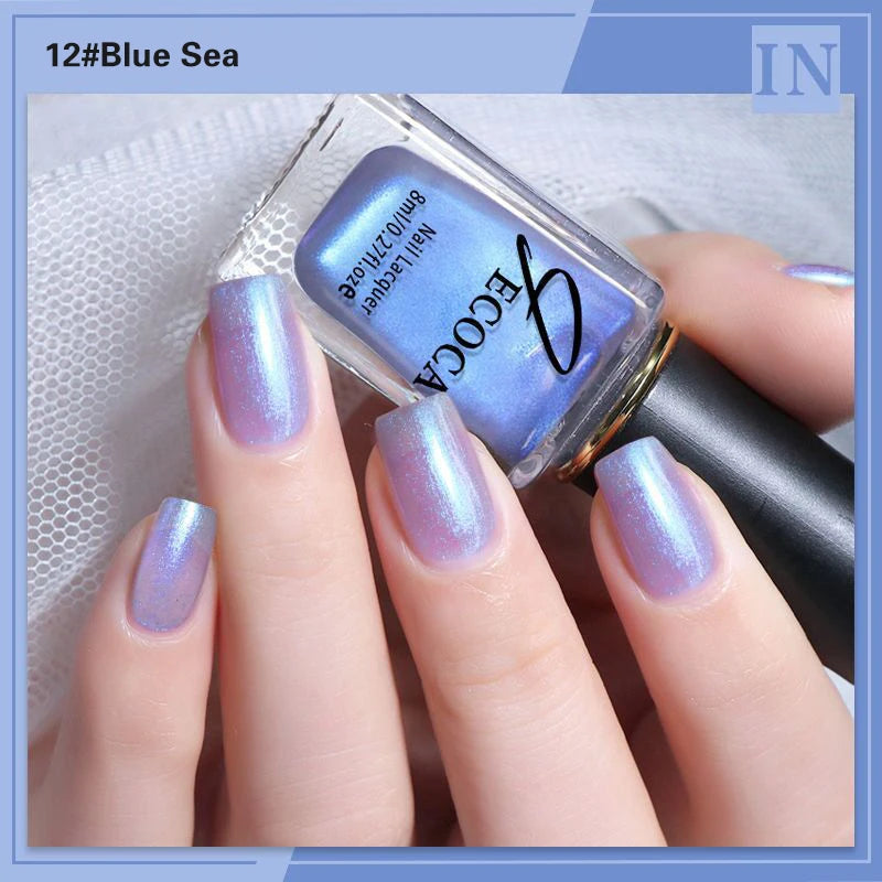 Laser Glitter Nail Polish Rainbow 8ml