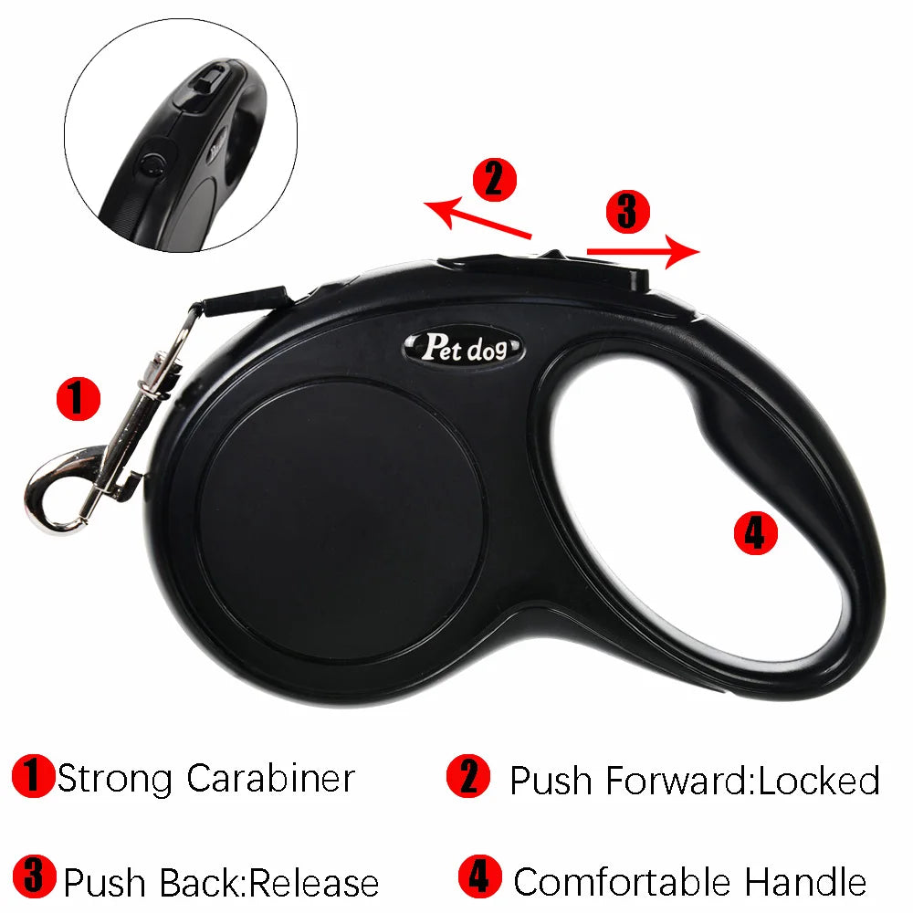 3m 5m Pet Dog Leash For Small Medium Dogs & Cats Hiki