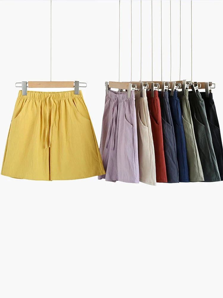 Casual Women's Gym Shorts High Waisted