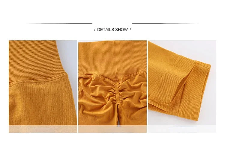 High Waist Women Elastic Leggings Push Up Butt