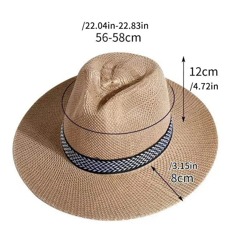 Summer Mens Sun Hats Ladies Foldable