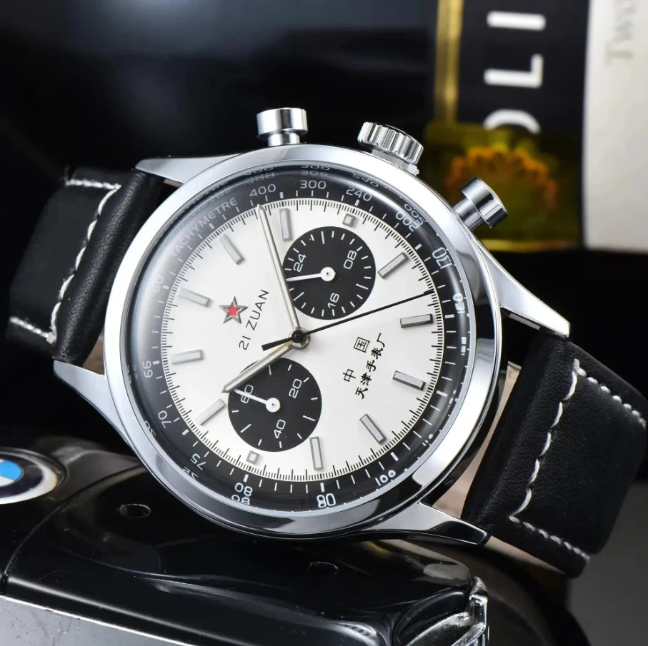 Men's automatic  watches 1963 pilot watch 42mm waterproof retro