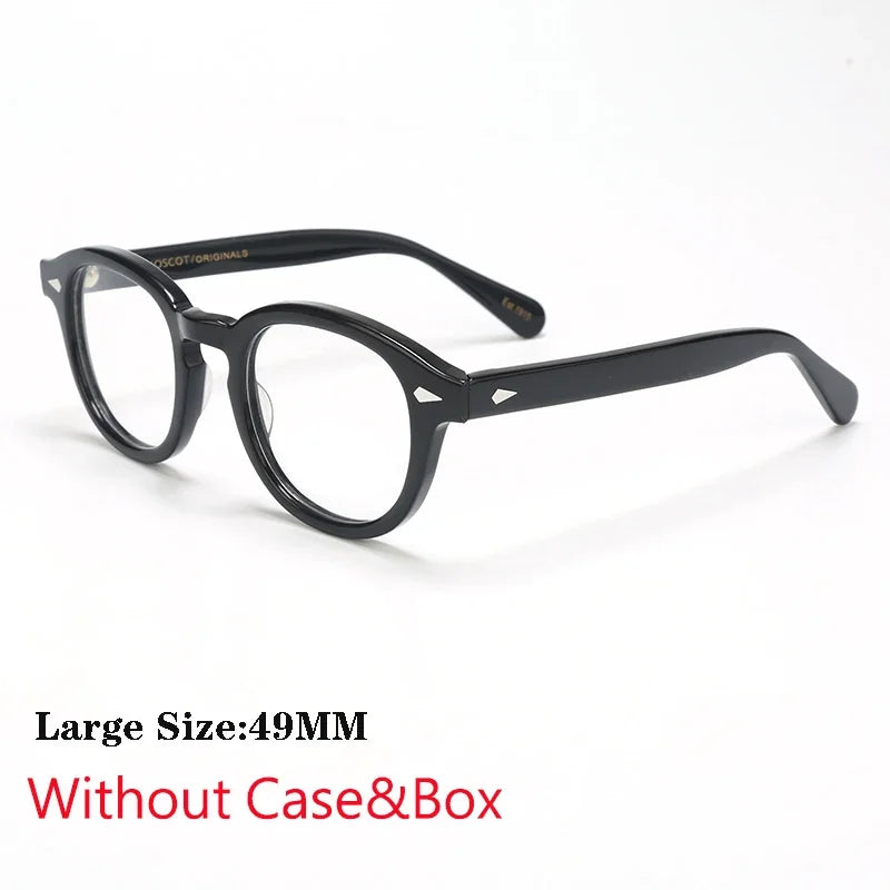 Johnny Depp Style Men's  Glasses Transparent Lens