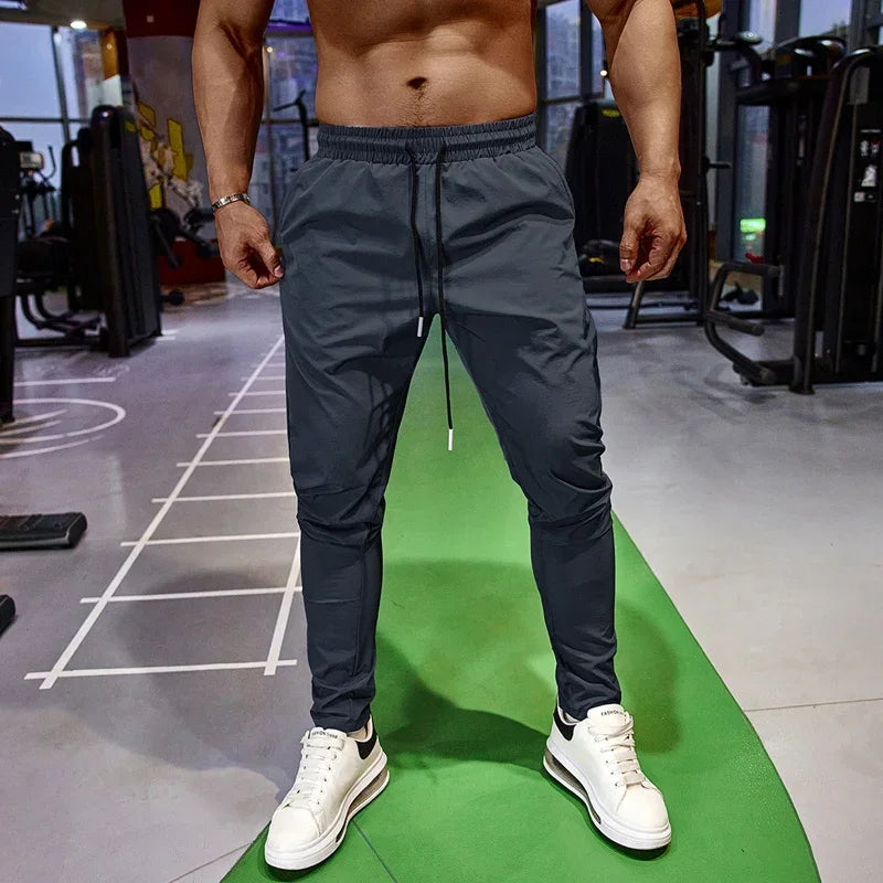 Mens Gym Pants Quick-Drying