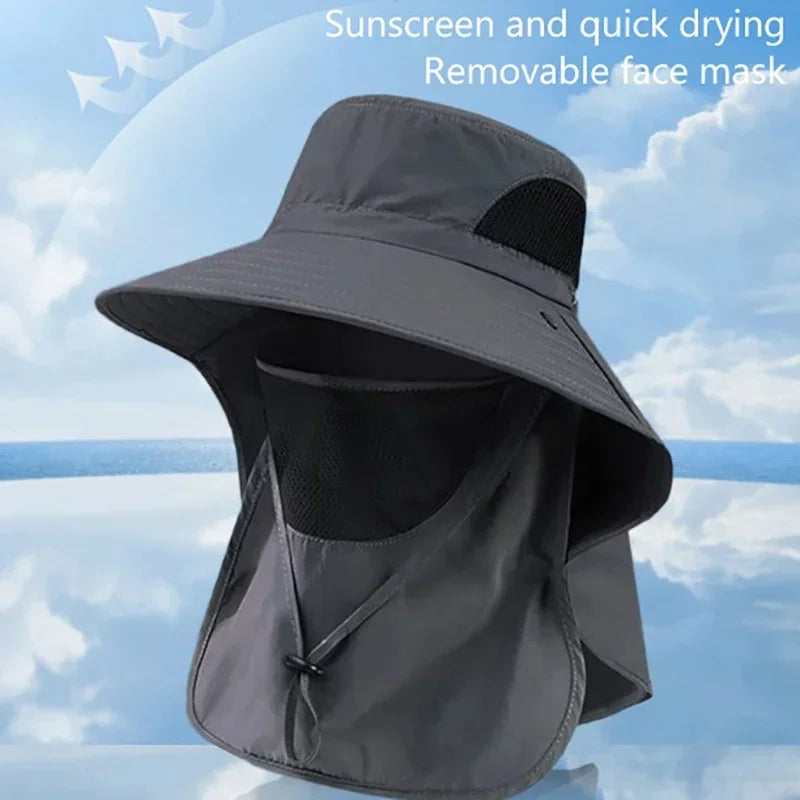 Unisex Summer Sun Hats UV Protection Fishing Cap