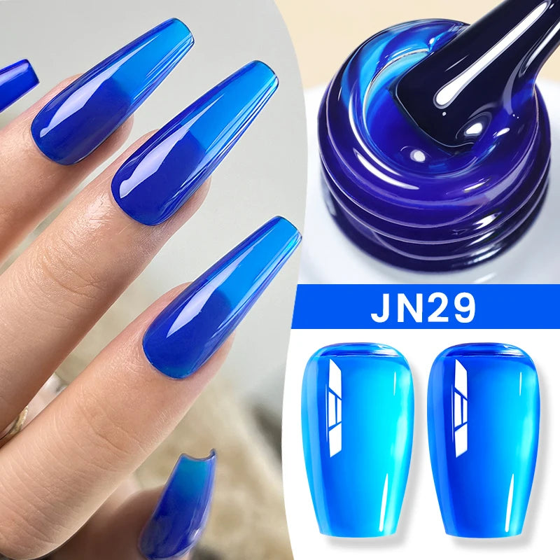 BORN PRETTY 10ml Jelly Nude Gel Nail Polish 50 Colors