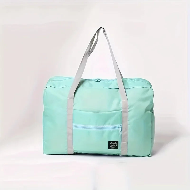 Portable and lightweight foldable travel large capacity luggage bag
