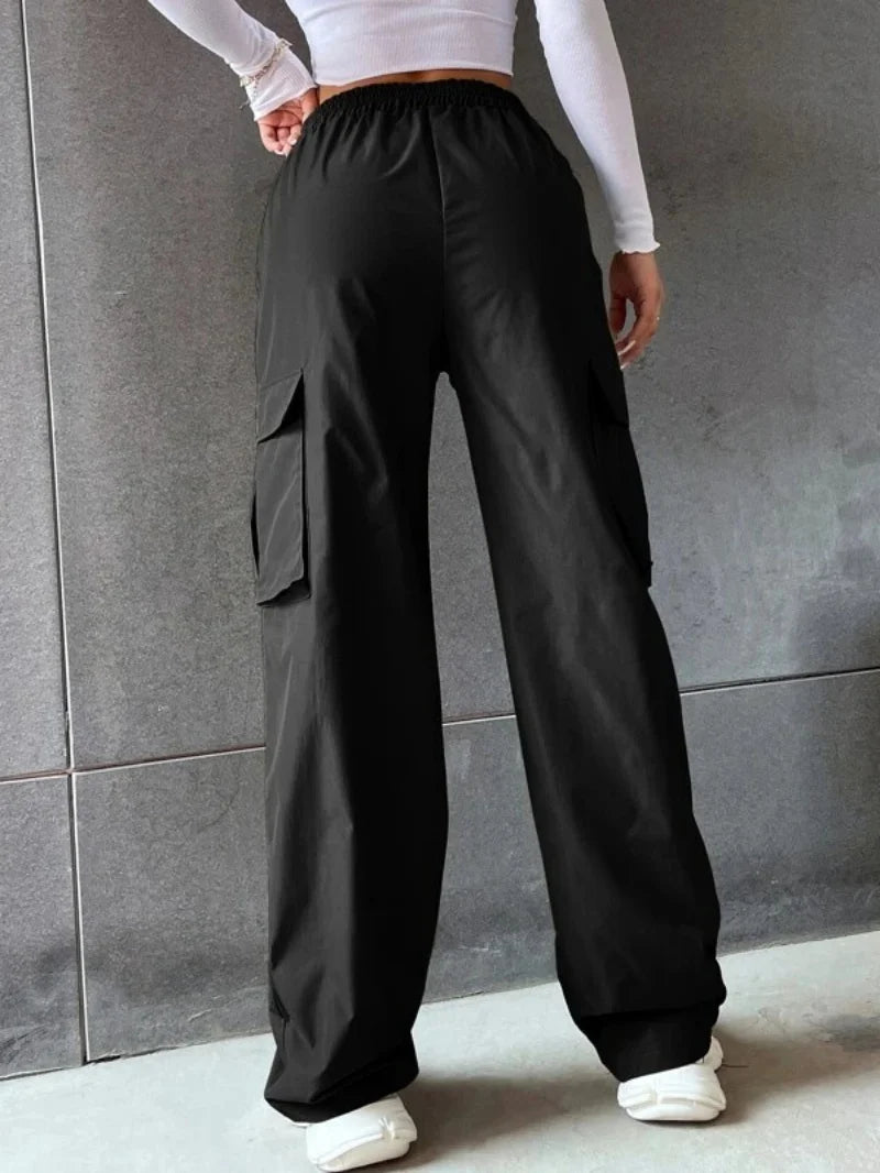 Women’s High-Waist Baggy Cargo Pants